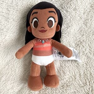 Disney Parks NuiMos Moana Posable Plush Mini 7” Doll Toy